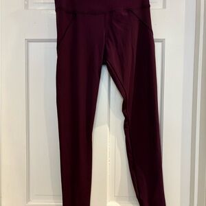 Forever 21 Maroon Leggings